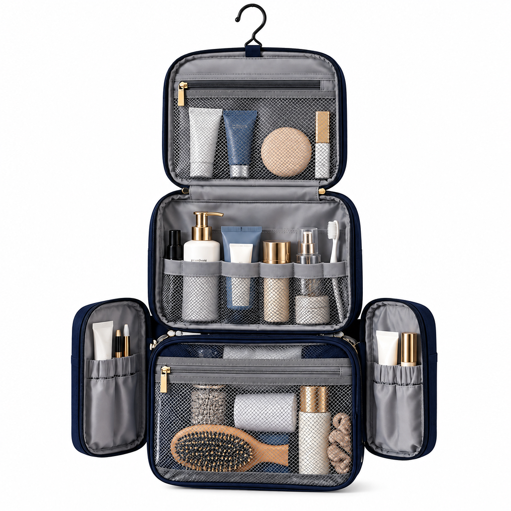 zyqvurel™ Hanging Travel Toiletry Organizer