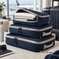 zyqvurel™ Three-Piece Structured Packing Cube Set