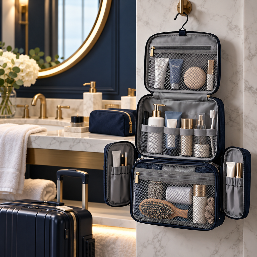 zyqvurel™ Hanging Travel Toiletry Organizer